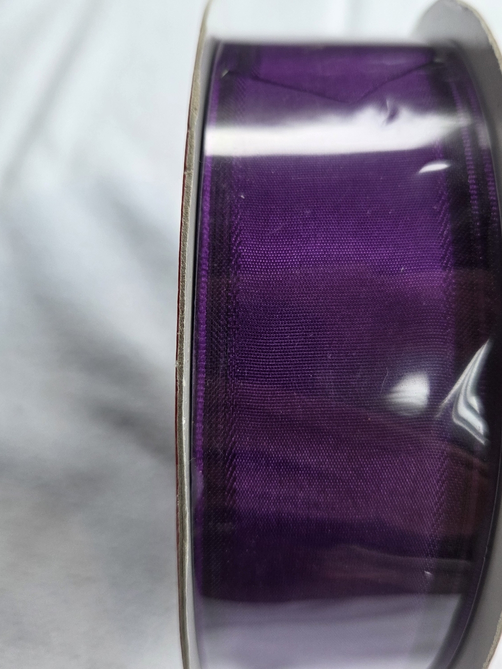 Kirkland Wire Edge Purple Decorative Ribbon